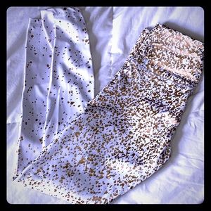 Zyia White Stay Gold Light n Tight Hi-Rise 7/8 24”